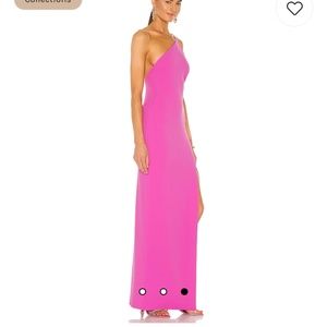 Solace London Petch Maxi Dress Pink Size 6 NWT